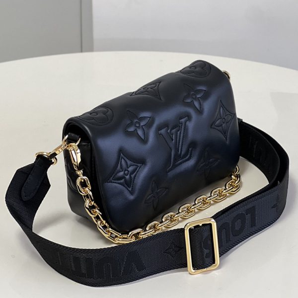 Replica LV AAA Bubblegram Wallet on Strap - Image 5
