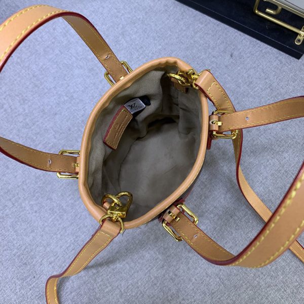 Replica LV Nano Bucket Bag - Stylish & Compact Accessory - Image 11