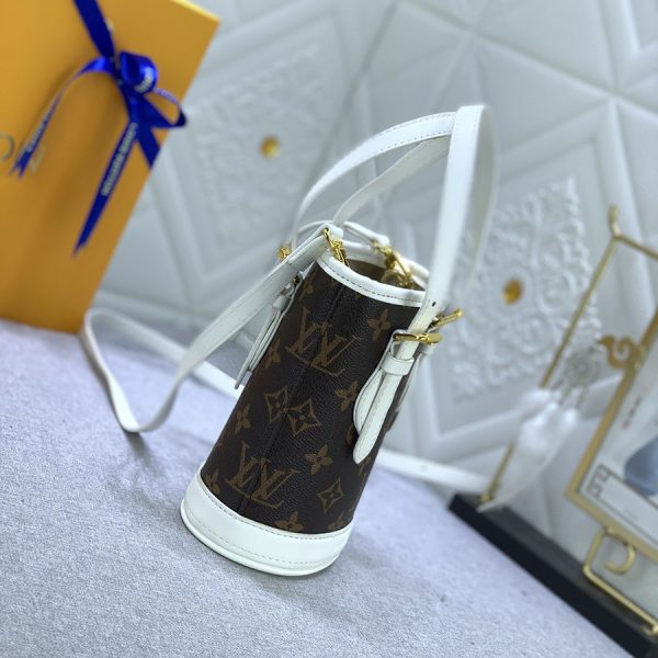 Replica LV Nano Bucket Bag - Stylish & Compact Accessory - Image 3