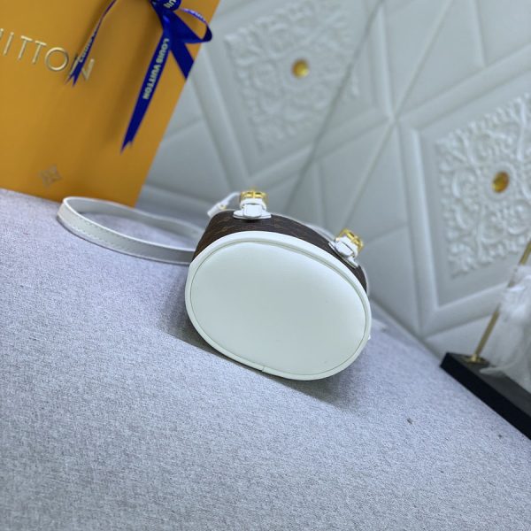 Replica LV Nano Bucket Bag - Stylish & Compact Accessory - Image 4
