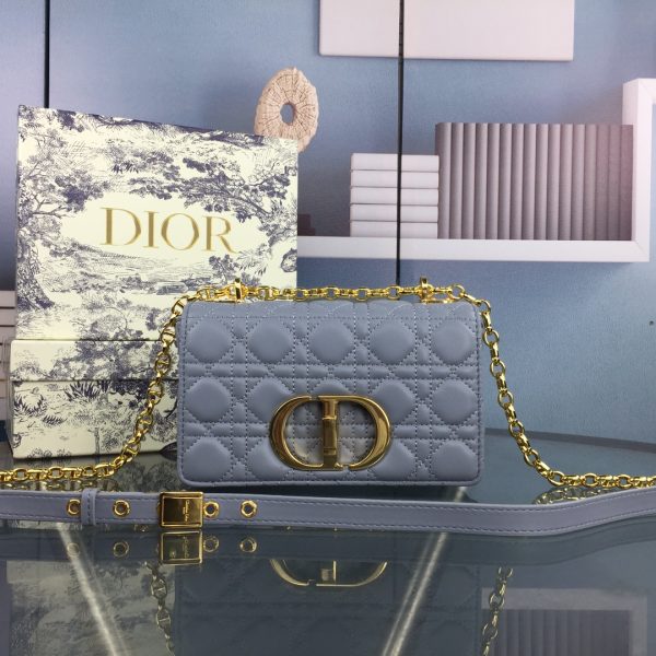 Replica Dior Small Dr Caro Bag in Black & Beige - Image 14