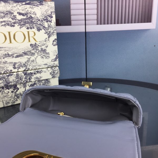 Replica Dior Small Dr Caro Bag in Black & Beige - Image 16