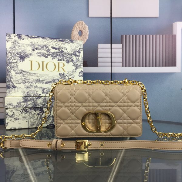 Replica Dior Small Dr Caro Bag in Black & Beige - Image 18