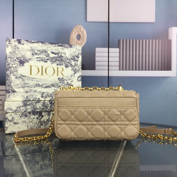 Replica Dior Small Dr Caro Bag in Black & Beige - Image 19