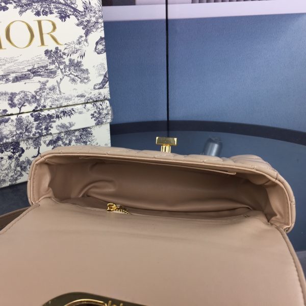 Replica Dior Small Dr Caro Bag in Black & Beige - Image 21