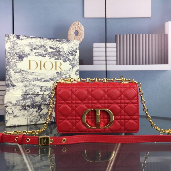 Replica Dior Small Dr Caro Bag in Black & Beige - Image 10