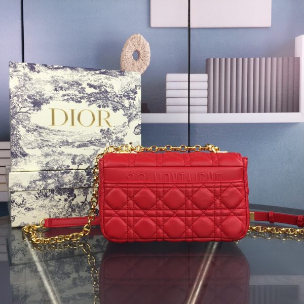 Replica Dior Small Dr Caro Bag in Black & Beige - Image 11