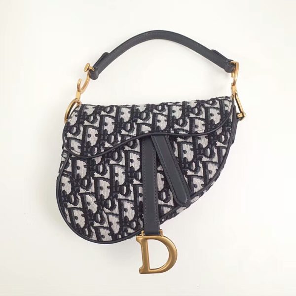 Dior Mini Oblique Saddle Bag Replica – Stylish Design - Image 2