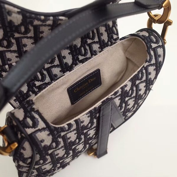 Dior Mini Oblique Saddle Bag Replica – Stylish Design - Image 7