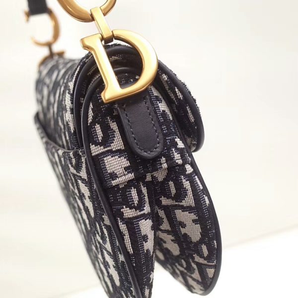 Dior Mini Oblique Saddle Bag Replica – Stylish Design - Image 3
