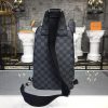 Best Replicas Bags - LV Replica Avenue Sling Bag in Monogram Damier Canvas Shop For Best Louis Vuitton LV Replica Bags With Cheap Price