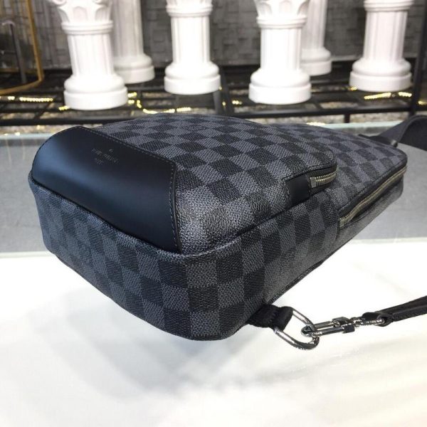 LV Replica Avenue Sling Bag in Monogram Damier Canvas - Image 6
