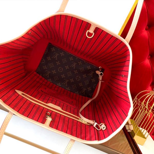 Replica Louis Vuitton Neverfull PM/MM/GM Tote Bags - Image 12