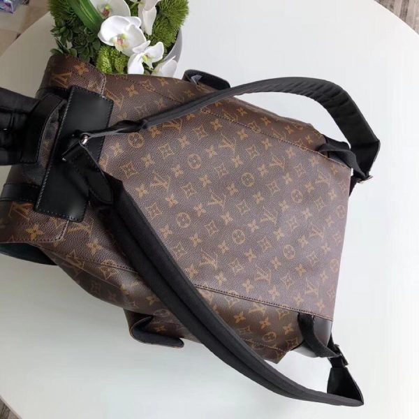 Replica LV Christopher PM M43735 Mono Brown Bag - Image 2