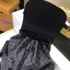 Best Replicas Bags - Replica LV Christopher PM N41379 Black Plaid Bag Shop For Best Louis Vuitton LV Replica Bags With Cheap Price