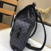 Best Replicas Bags - Replica LV Christopher PM N41379 Black Plaid Bag Shop For Best Louis Vuitton LV Replica Bags With Cheap Price