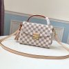 Best Replicas Bags - Louis Vuitton Croisette N41581 Beige AAA Replica Shop For Best Louis Vuitton LV Replica Bags With Cheap Price
