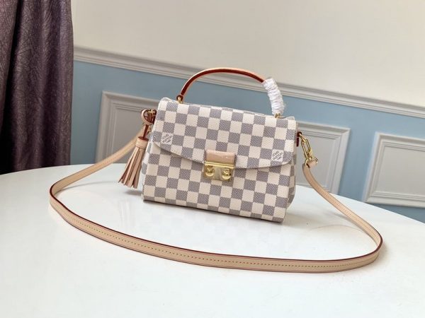 Louis Vuitton Croisette N41581 Beige AAA Replica