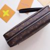 Best Replicas Bags - Replica Louis Vuitton Kasai Clutch in Black & Brown Shop For Best Louis Vuitton LV Replica Bags With Cheap Price