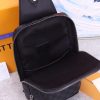 Best Replicas Bags - Replica Louis Vuitton Avenue Sling Bag Black N41720 Shop For Best Louis Vuitton LV Replica Bags With Cheap Price