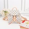 Best Replicas Bags - LV Sperone Bb N44026 Replica in Black & White Shop For Best Louis Vuitton LV Replica Bags With Cheap Price