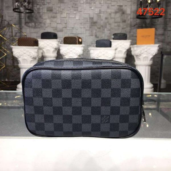 Replica LV Toilet Pouch PM N47522 | Premium AAA Quality