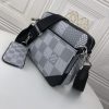 Best Replicas Bags - Replica LV Trio Messenger Bag Black/Grey N50017 Shop For Best Louis Vuitton LV Replica Bags With Cheap Price