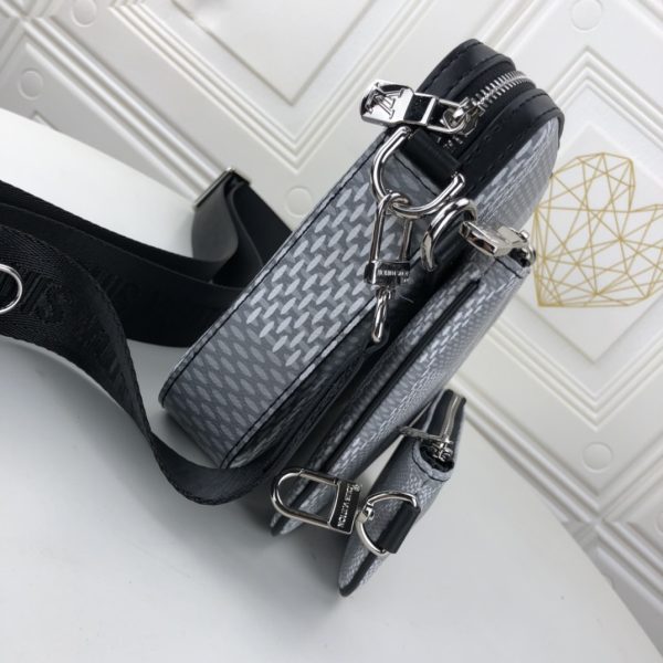 Replica LV Trio Messenger Bag Black/Grey N50017 - Image 12