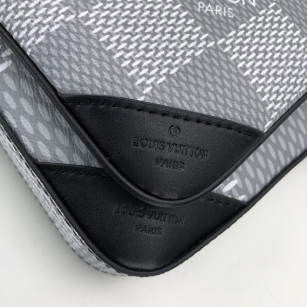 Replica LV Trio Messenger Bag Black/Grey N50017 - Image 11
