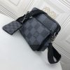 Best Replicas Bags - Replica LV Trio Messenger Bag Black/Grey N50017 Shop For Best Louis Vuitton LV Replica Bags With Cheap Price
