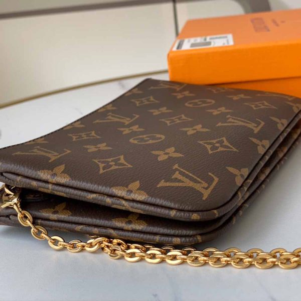 LV Double Zip Pochette Replica | N60254 Design | Stylish Handbag - Image 14