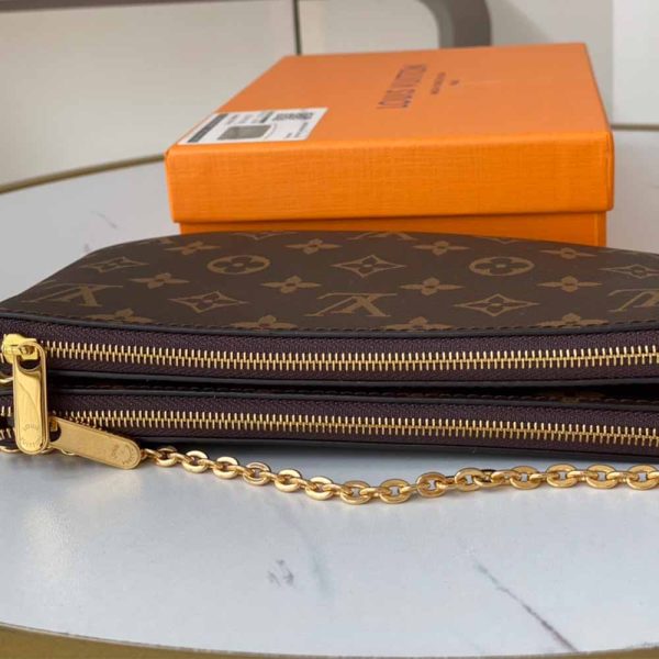 LV Double Zip Pochette Replica | N60254 Design | Stylish Handbag - Image 13