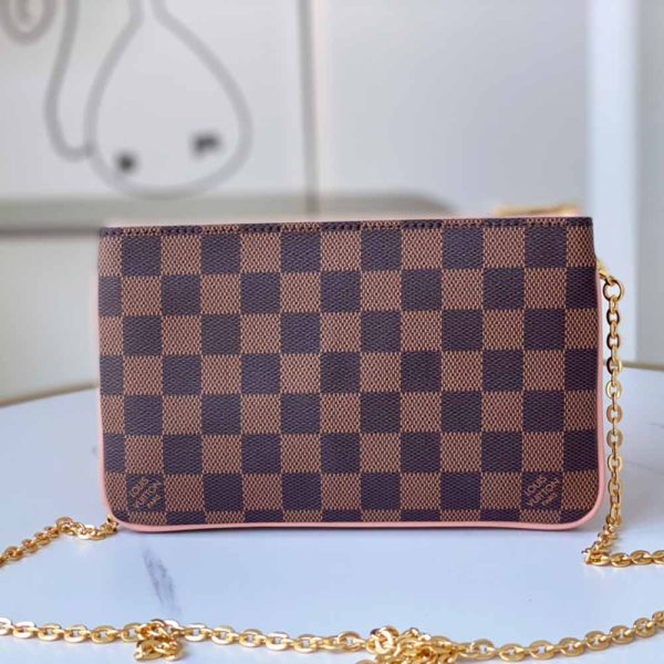 LV Double Zip Pochette Replica | N60254 Design | Stylish Handbag - Image 9