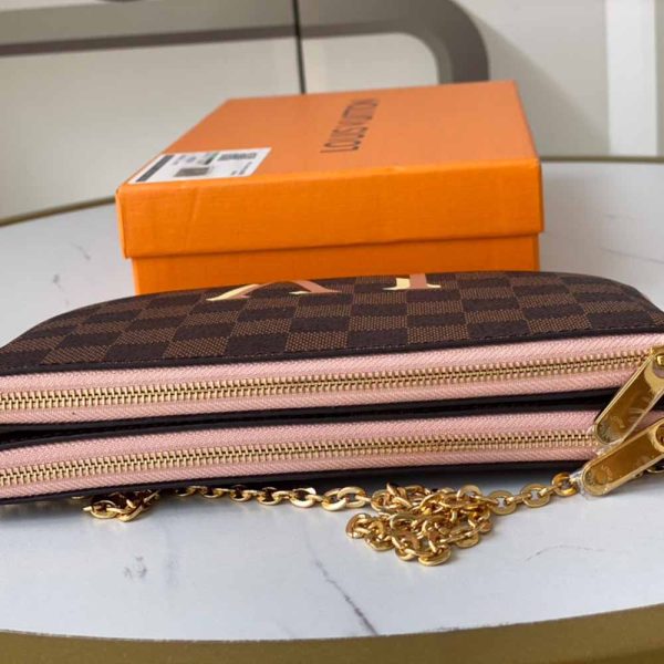 LV Double Zip Pochette Replica | N60254 Design | Stylish Handbag - Image 8