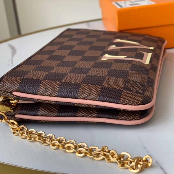 LV Double Zip Pochette Replica | N60254 Design | Stylish Handbag - Image 6