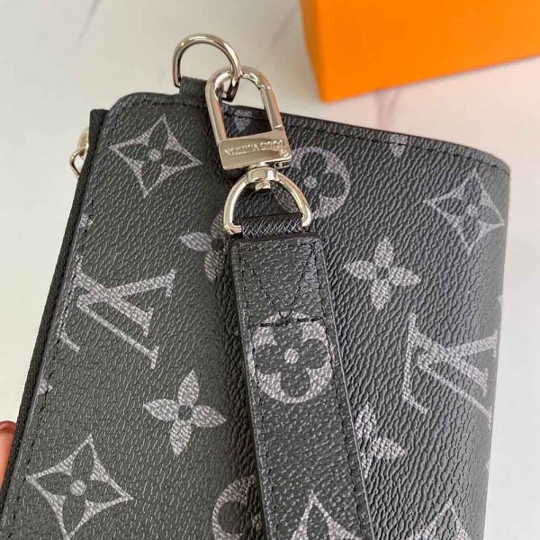 Replica LV Zippy Dragonne N60379 Black Compact Wallet - Image 10