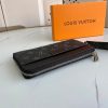 Best Replicas Bags - Replica LV Zippy Dragonne N60379 Black Compact Wallet Shop For Best Louis Vuitton LV Replica Bags With Cheap Price