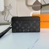 Best Replicas Bags - Replica LV Zippy Dragonne N60379 Black Compact Wallet Shop For Best Louis Vuitton LV Replica Bags With Cheap Price