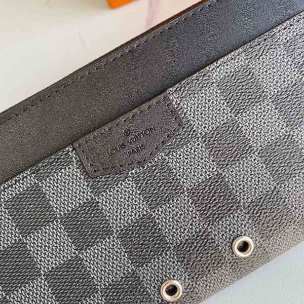 Replica LV Zippy Dragonne N60379 Black Compact Wallet - Image 9