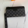Best Replicas Bags - Replica LV Zippy Dragonne N60379 Black Compact Wallet Shop For Best Louis Vuitton LV Replica Bags With Cheap Price