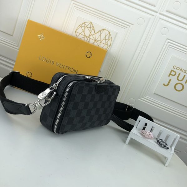 Replica LV Alpha Wearable Wallet – Stylish & Compact Design - Image 10