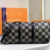 Best Replicas Bags - Replica LV Keepall Bandouliere 45 Green & Black Travel Bag Shop For Best Louis Vuitton LV Replica Bags With Cheap Price