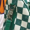 Best Replicas Bags - Replica LV Keepall Bandouliere 45 Green & Black Travel Bag Shop For Best Louis Vuitton LV Replica Bags With Cheap Price