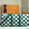 Best Replicas Bags - Replica LV Keepall Bandouliere 45 Green & Black Travel Bag Shop For Best Louis Vuitton LV Replica Bags With Cheap Price