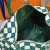 Best Replicas Bags - Replica LV Keepall Bandouliere 45 Green & Black Travel Bag Shop For Best Louis Vuitton LV Replica Bags With Cheap Price