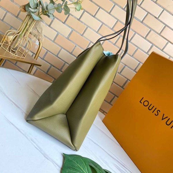 Replica LV Lockme Shopper M57346 - Beige/Black/Green - Image 21