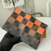 Best Replicas Bags - LV Replica Passport Cover in White, Blue & Orange - Style N60410 Shop For Best Louis Vuitton LV Replica Bags With Cheap Price