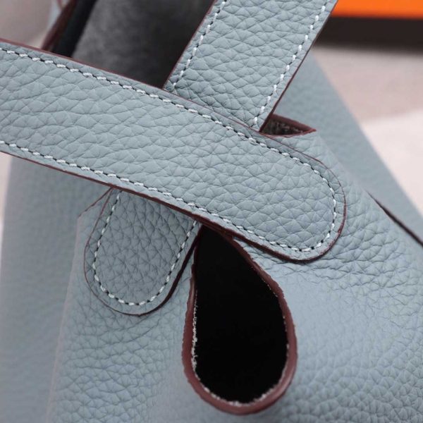 Replica Hermes Picotin Lock Bag 22Cm & 18Cm - Blue, Orange, Pink - Image 5