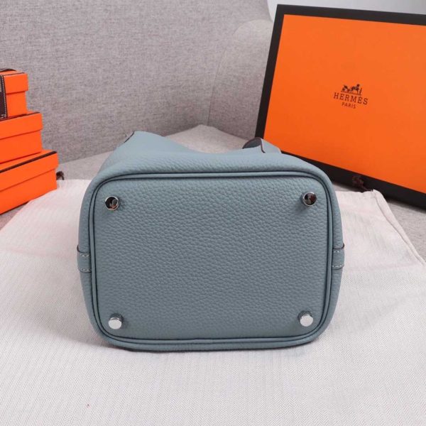 Replica Hermes Picotin Lock Bag 22Cm & 18Cm - Blue, Orange, Pink - Image 7