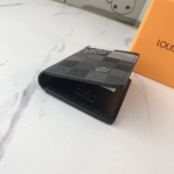 LV Replica Pocket Organizer N40411 White/Blue/Orange - Image 4